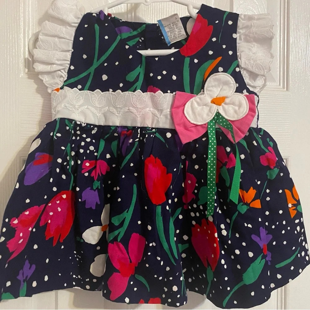 Vintage Floral Dress
